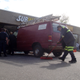 Image for article titled EXCLUSIVE: Van Dives Into Front Window Of Detroit Subway Shop